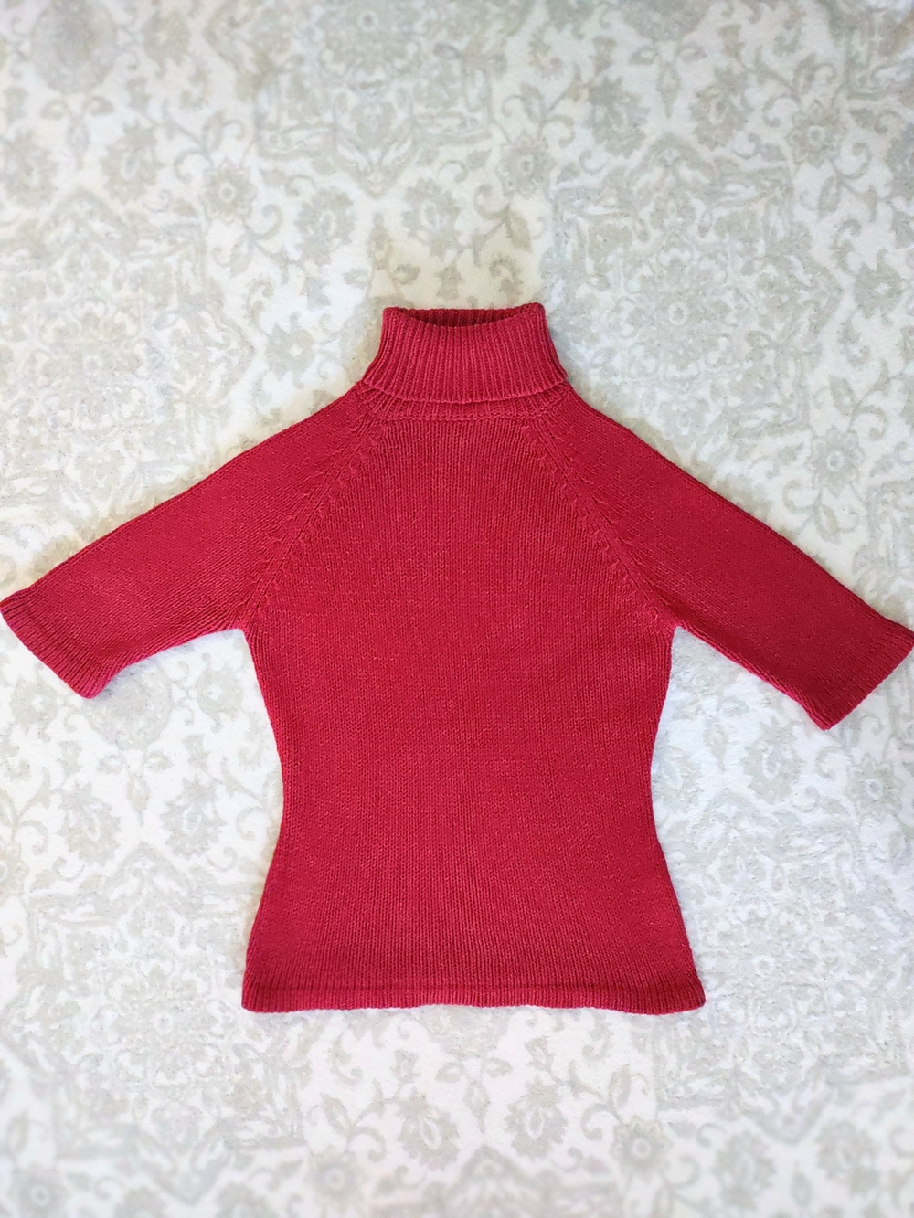 Y2K Pierre Cardin Turtleneck Raglan Sweater, Small